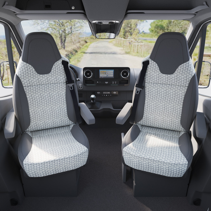 Camper stoelhoezen voor FIAT DUCATO Captain chair