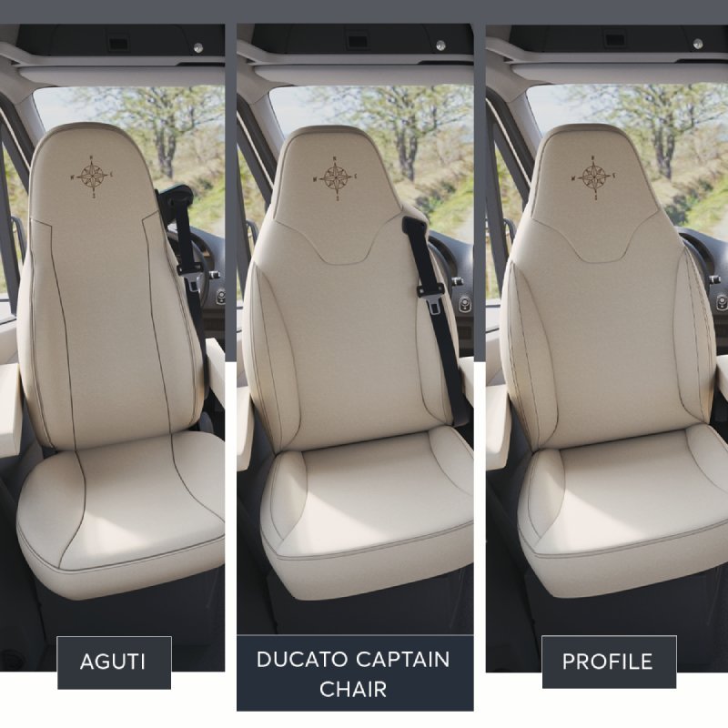 Camper stoelhoezen voor FIAT DUCATO