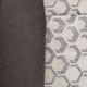 Grijs suède / Grijs en beige jacquard