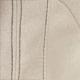Beige gaas / bruine doorstiksels