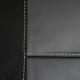 Kunstleer zart met witte stiksels